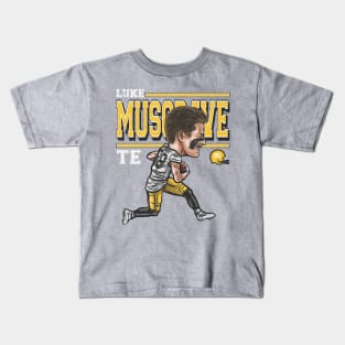 Luke Musgrave Green Bay Cartoon Kids T-Shirt